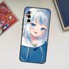 Anime Hololive Gawr Gura Case For Samsung Galaxy A56 A36 A16 A06 A54 A34 A14 A13 A53 A12 A22 A32 A52 A35 A17 A15 A55