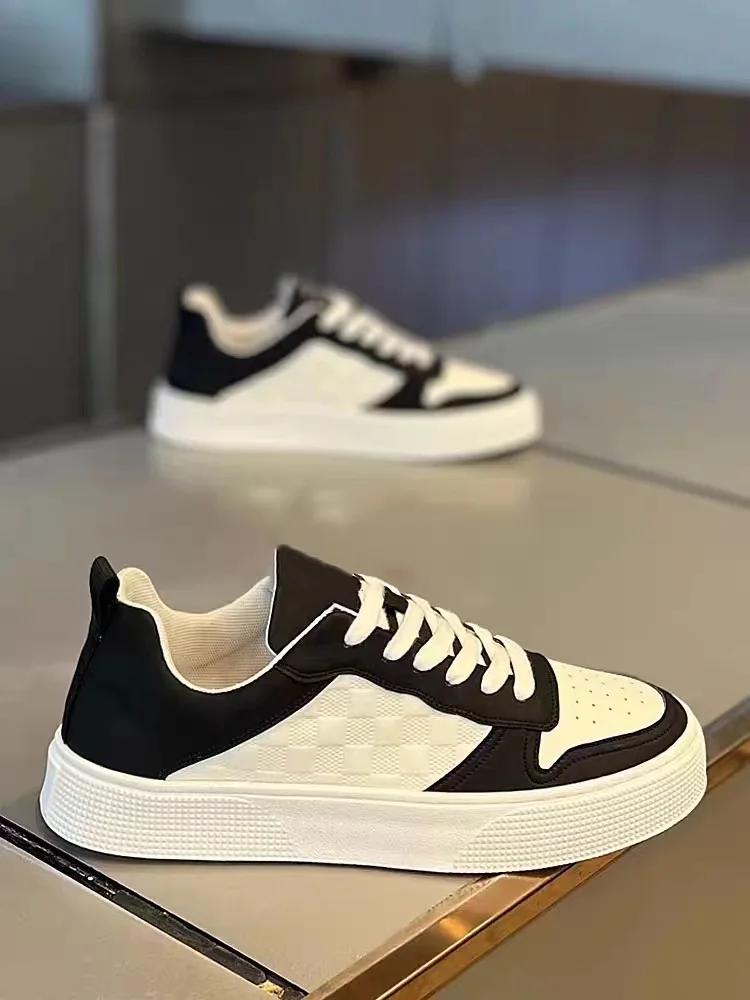 Модные белые повседневные кроссовки для мужчин, удобные трендовые кроссовки для мужчин, дышащая спортивная обувь, мужские кроссовки для бега 2024 года, новинка