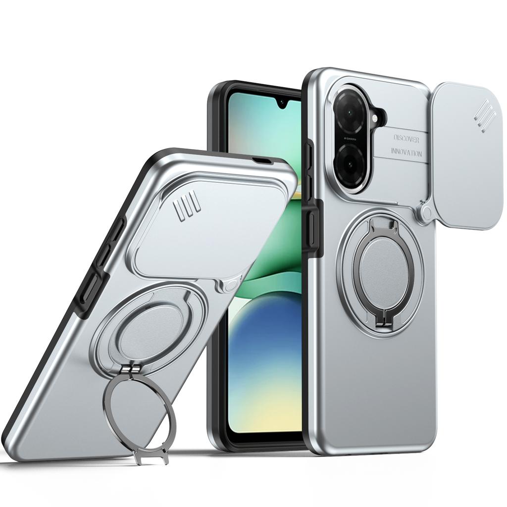 Для Mi POCO C75 C71 C85 171MM Бронированные противоударные чехлы для телефонов Для Mi Poco X7 5G С магнитным кольцом-держателем Подставка Чехол