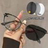 Unisex Ladies Cat Eye Minus Sunglasses Diopter New Trend Outdoor Color Changing Near Sight Glasses Finished Phorochromic Eyewear