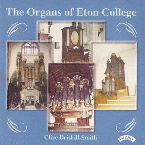 CD DRISKILL-SMITH - Органы Итонского колледжа PRCD509 Не Япония Классика Б/У