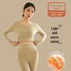 Seamless Thermal Fleece One-Piece Suit for Women: Self-Heating, Thickened Winter Innerwear