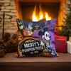 Mickey's Spooky Pumpkin Patch Halloween Pillow Cover - Est. 1928 Sofa room cushion cover, party decoration, gift