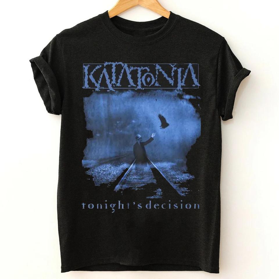 Katatonia Tonight T Shirt All Size Cotton Black T-Shirt Unisex T-Shirt