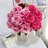 Elegant Artificial Rose Flower Arrangement For Wedding Decorations And Photography Props