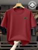 100 Pure Cotton Unisexs Loose TShirt Breathable ShortSleeved Round Neck Minimalist Solid Color MultiColor Optional