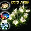LED Easter Bunny Strings Patio Room Window Decoration Party Pendant