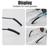 2/4 Pairs Silicone Eyeglasses Temple Tips Sleeve Non-slip Glasses Retainers Lightweight Soft Ear Sock Sleeves for Sunglasses Reading Eyeglasses