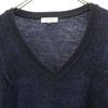 Costume National Сделано в Японии Шерстяная смесь Свитер вязаный с длинным рукавом и V-образным вырезом Женский Б/У