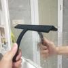 Shower Squeegee Window Glass Wiper Silicone Scraper Cleaner Brush Long Handle Bathroom Mirror Wiper Scraper Cleaning Accessories