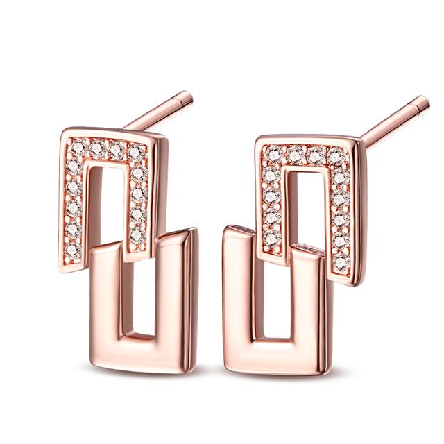 Весенние серьги-гвоздики из стерлингового серебра 925 пробы с цветком и насекомыми, женские серьги-гвоздики с геометрическим кругом, золотые серьги, серебро 925 пробы