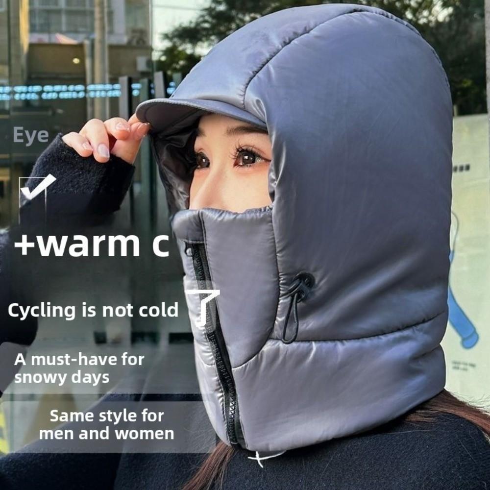 Lightweight Winter Cycling Warm Hat Thickened Lei Feng Hat Ear Protect Cap Outdoor