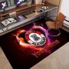 Custom Rug AZ Alkmaar Pattern Print Name Text Soft Non‑Slip Floor Carpet for Home Indoor Decoration