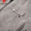 Pierre Cardin Men's Faux Leather Bomber Jacket