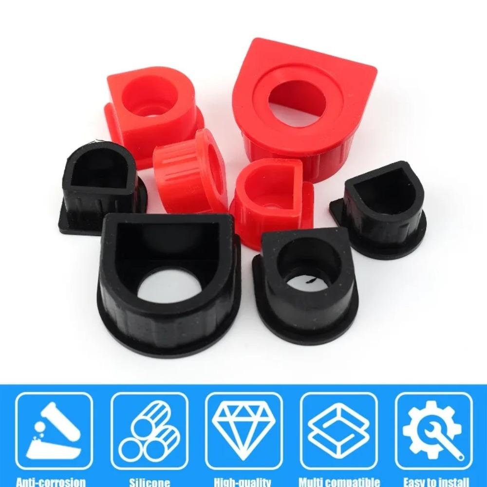 10Pcs Silicone Anderson Plug Cap Red Black Silicone Dust Cover Anderson Style Connector