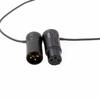 HangTon Audio Cable Thin XLR 3 Pin Male To Female Microphone Camera Sound Device 88 633 Zaxcom Zoom Audio Recorder Black 20&quot;