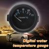 With Sensor 1 8" NPT 12V Automotive Water Temperature Gauge, 2" 52mm Water Temperature Gauge