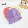 Soft Polyester Skull Cap Winter Knit Hat for Men Women, Chunky Snow Cap, Lightweight Warm Outdoor Activity Headwear Hats, Unisex Slouchy Caps