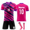 Personalised Shirts Kit Mens Girls With Name Number Custom Football Jerseys For Boys Training Suit