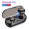 В наличии: Y30 Полностью беспроводные Bluetooth 5.0 Наушники с сенсорным управлением и зарядным кейсом.