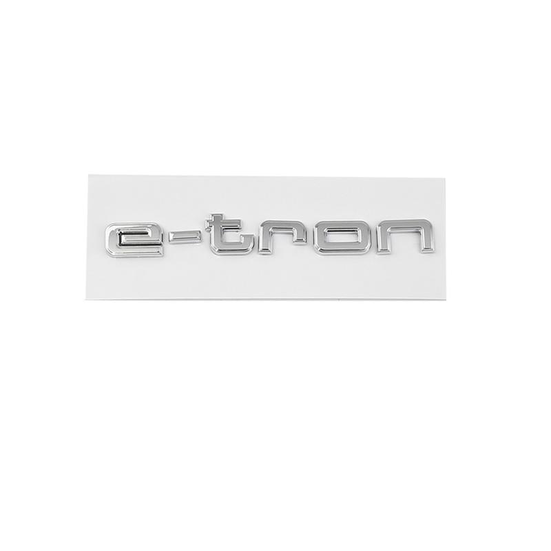 2026 3D ABS e tron e-tron GT Буквы Логотип Значок Эмблема Наклейка На Автомобиль Для 4YTFG Электрический Q2 Q5 Q7 Q8 55 Quattro Стайлинг Аксессуары