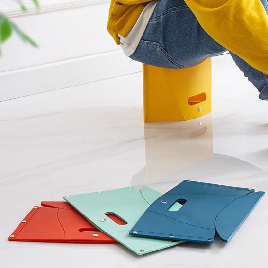 Портативный складной стул Ультратонкий Пластиковый туристический стул для улицы Многофункциональная сумка-шоппер для пешего туризма Пикника Кемпинга Рыбалки