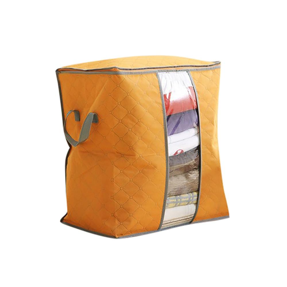 Прочный тканевый контейнер, сумка для хранения, коробка, портативный органайзер, нетканый чехол под кроватью, коробка для хранения, бамбуковая сумка для хранения одежды