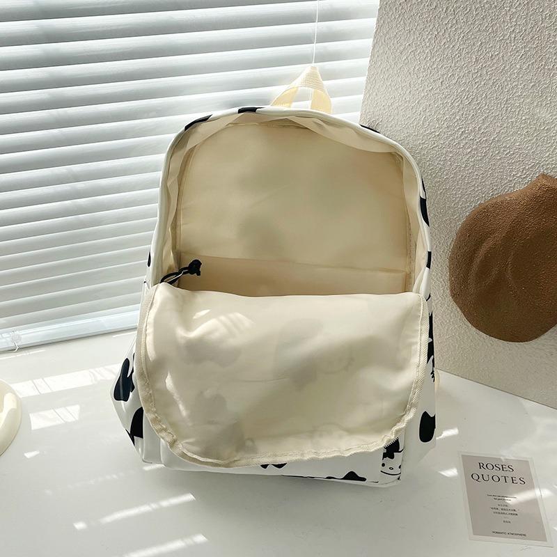 Summer Cat Cute Cartoon Girl Large Capacity Simple College Style Student Campus Backpack