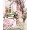 DIY 5D Diamond Painting Flower Bicycle Diamond Embroidery Cross Stitch Full Round Mosaic Rhinestones