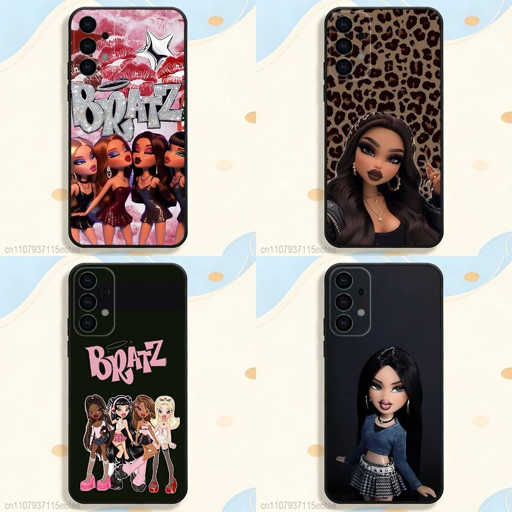 Fashion B-Bratz DollS Case for Samsung Galaxy S26 S21 S25 FE S24 S23 Ultra S20 S9 S22 Plus S10 TPU Cover