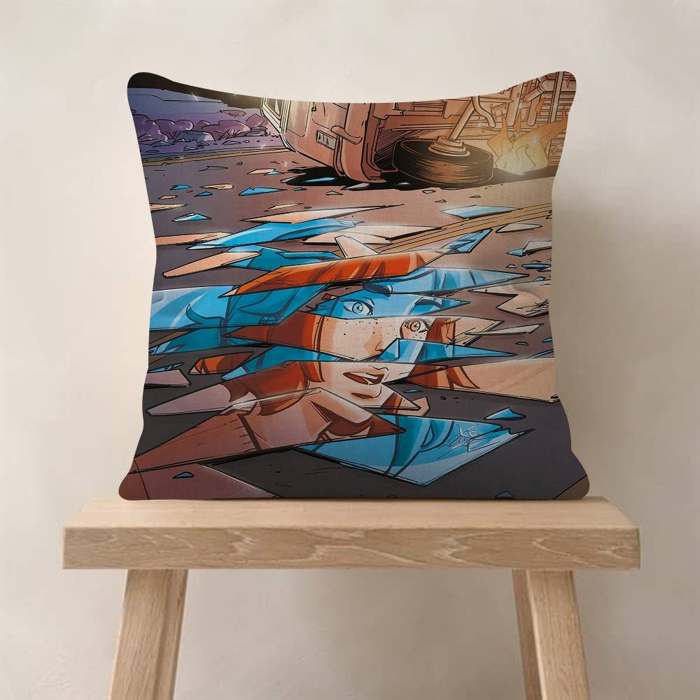 Game Life Is SStrange Pillowcase Toon Gift Cushion Cover Bedroom Home Sofa Chair Seat Decor Pillow Case