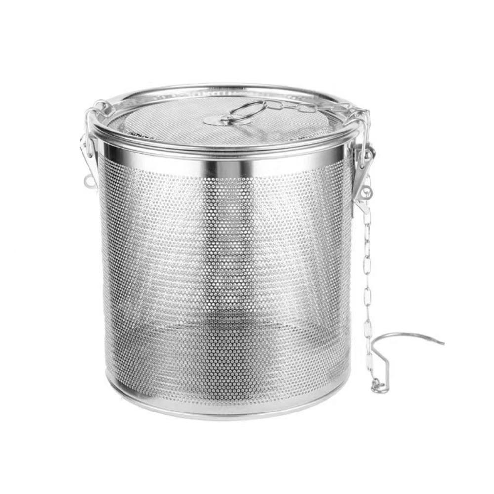 304 Stainless Steel Stew Seasoning Strainer Fine Mesh Spices Strainer Tea Ball Infuser Hot Pot