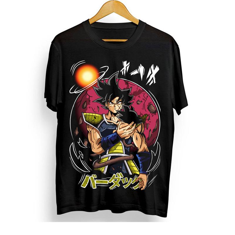 New Dragon Ball Seven Dragon Ball Sun Wukong Animation Joint Fashion Retro Men's Printed Trend T-Shirt 2025