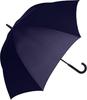 Nakatani Long Umbrella with UV Colored 70cm Men's Protection, Glasses, Jump, Navy, Large,