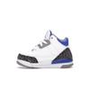 Кроссовки Air Jordan 3 Retro TD Racer Blue Baby Белый Черный Цементно-Серый 832033-145
