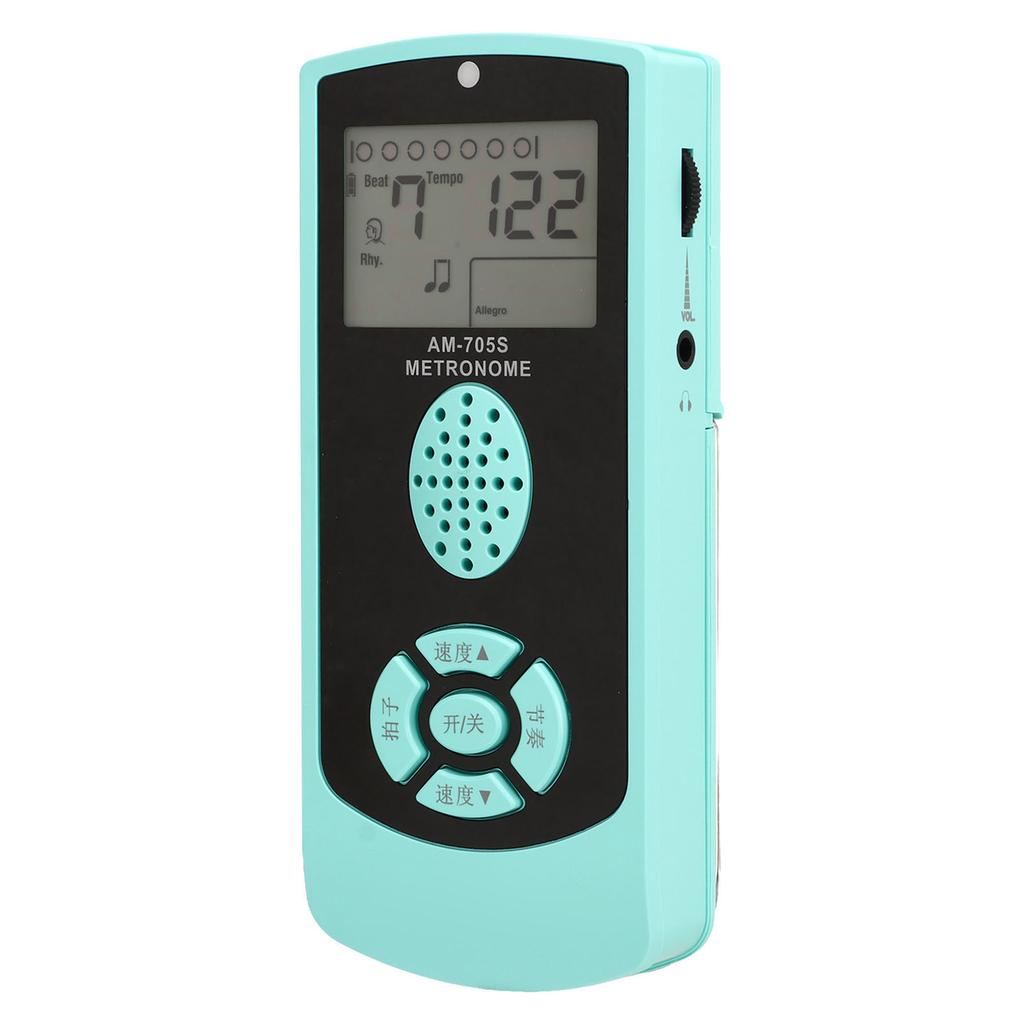 Electronic Metronome Rechargeable High Accuracy Universal Digital Metronome for Guitar Violin Piano