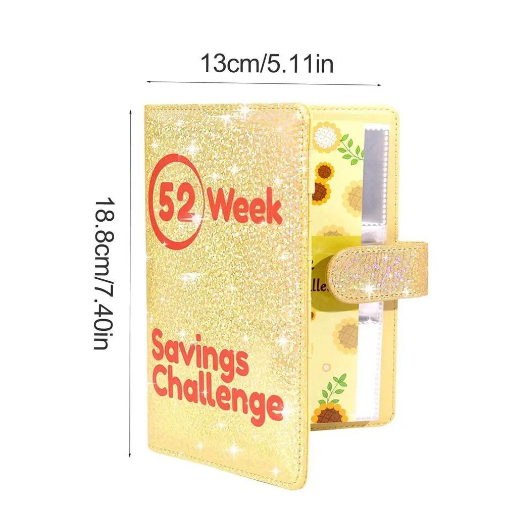 with Magnetic Buckle 52 Weeks Envelope Binder A6 Money Saving Binder  Couple