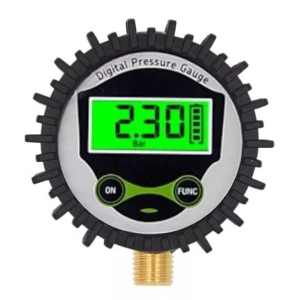 Portable Digital Tire Pressure Gauge Precision Short Pressure Measuring Valve  Truck