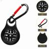 Built-in Compass Compass Hook Stainless Steel Key Carabiner Portable Climbing Hook  Daily