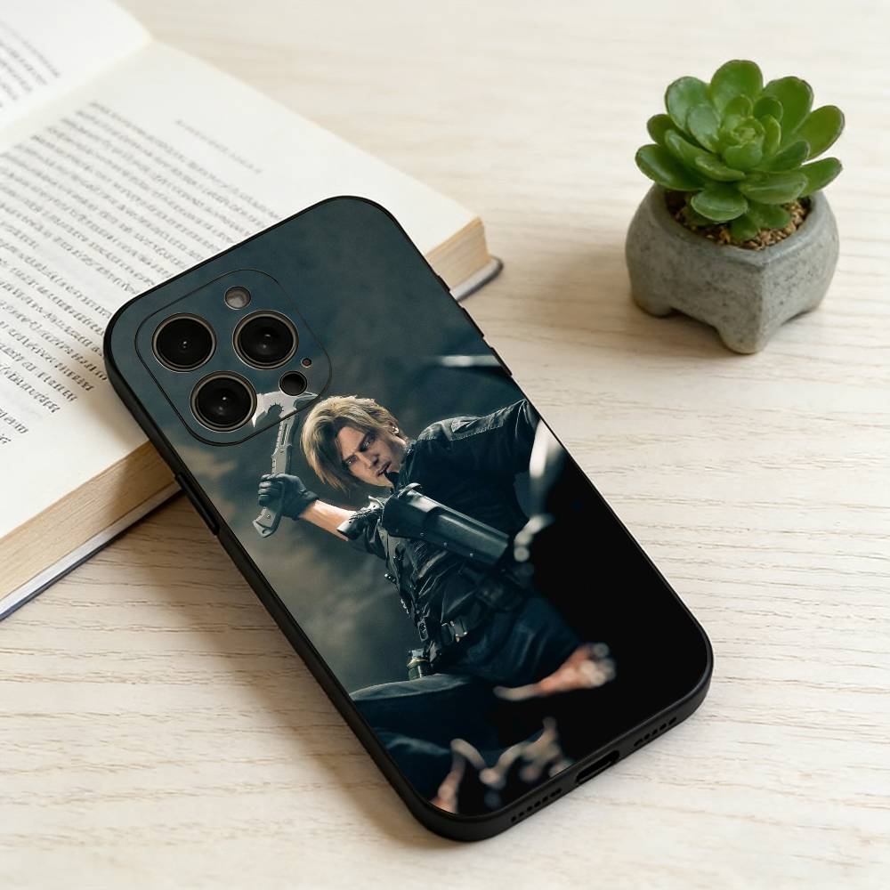 R-Resident Evil Чехол для телефона для iPhone 17, 16, 15, 14, 13, 12, 11 Plus, Pro Max, Другие Мягкий Черный Чехол