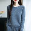 Женский кашемировый свитер Qinghe кашемир 30% кашемир 70% шерсть осенне-зимний пуловер теплый и модный