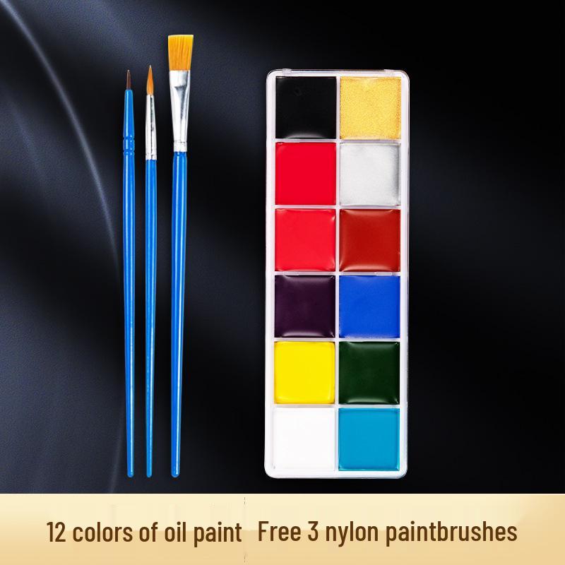 Детские водорастворимые пигменты для грима для тела, оперы и клоуна