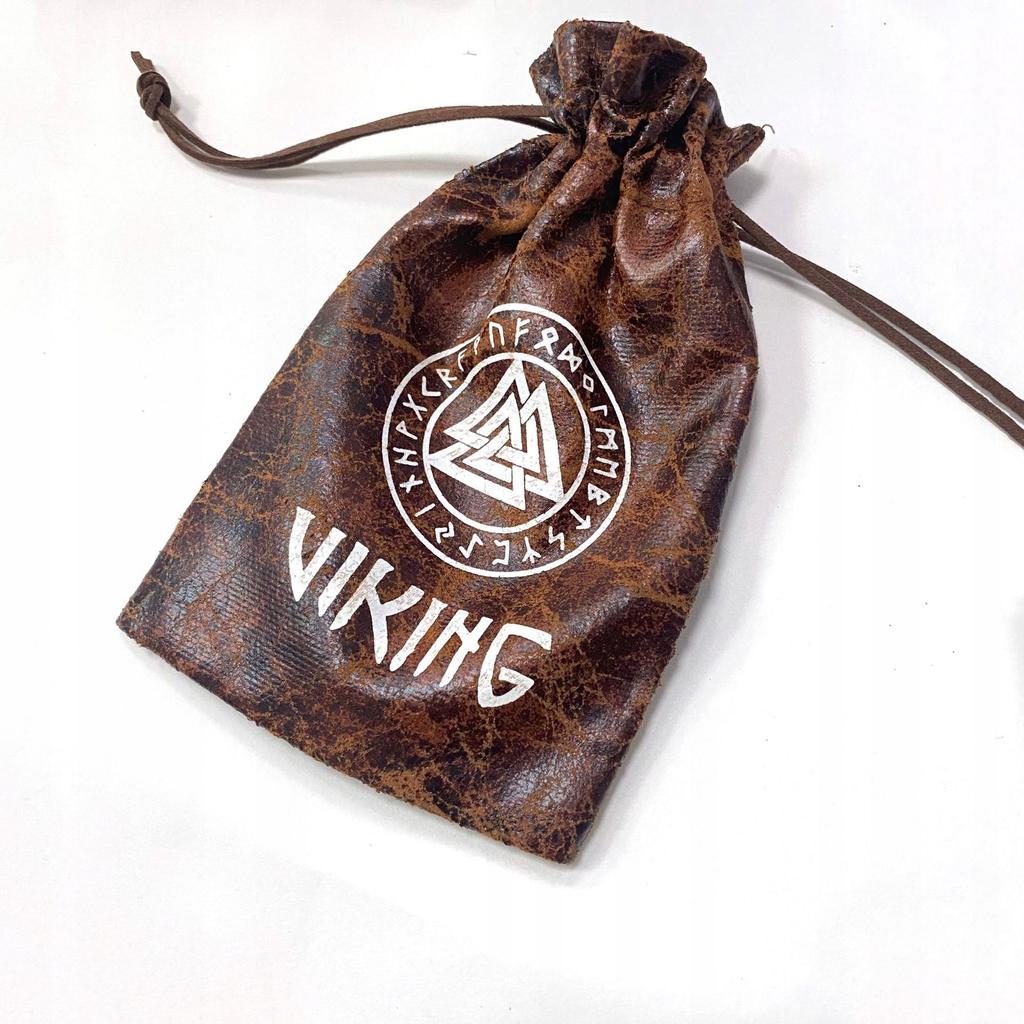 Jewelry Gift Bag Viking Bag Vikings Eco-Leather 10X15Cm