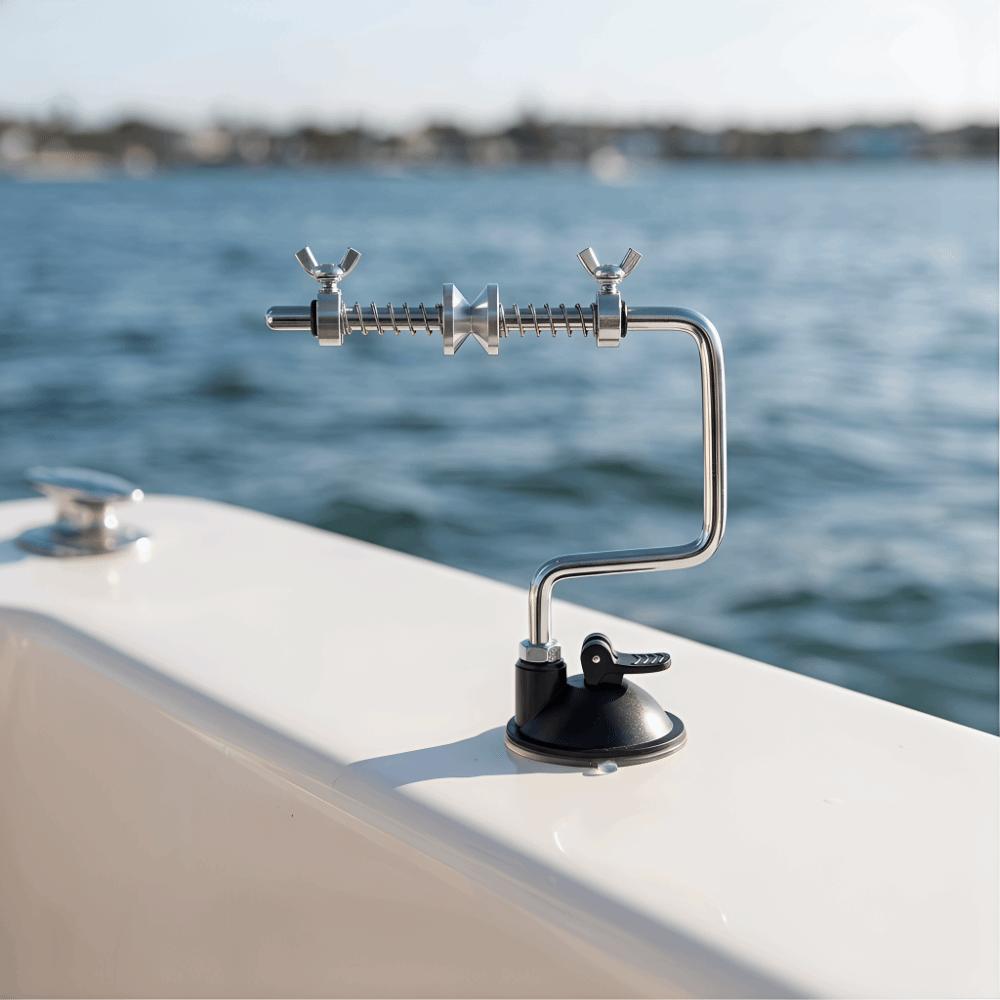 with Suction Cup and Clamp Fishing Line Spooler Reel Spooling Tool  for Multiple Size Spools