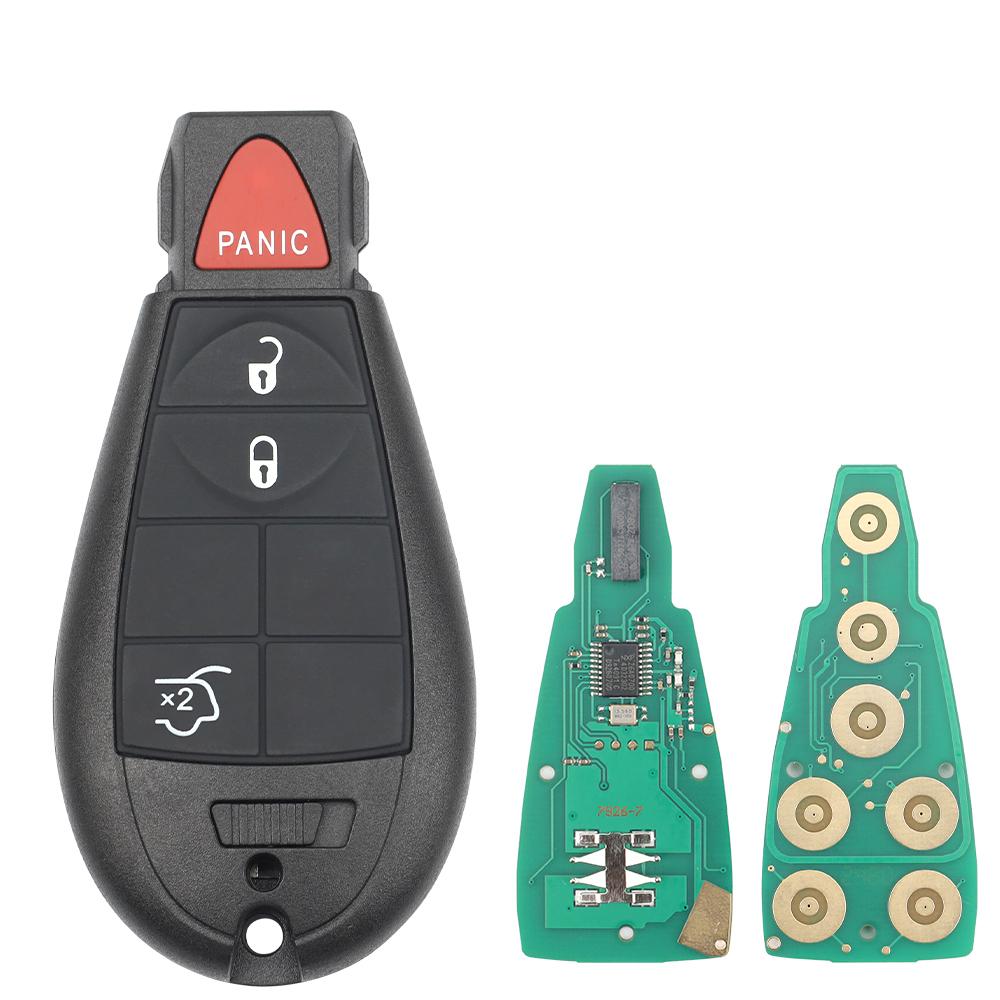 SilKY 433 МГц 7941 Пульт Ключ-брелок M3N5WY783X Для Chrysler Town & Country Jeep Grand Cherokee Dodge Caravan Journey