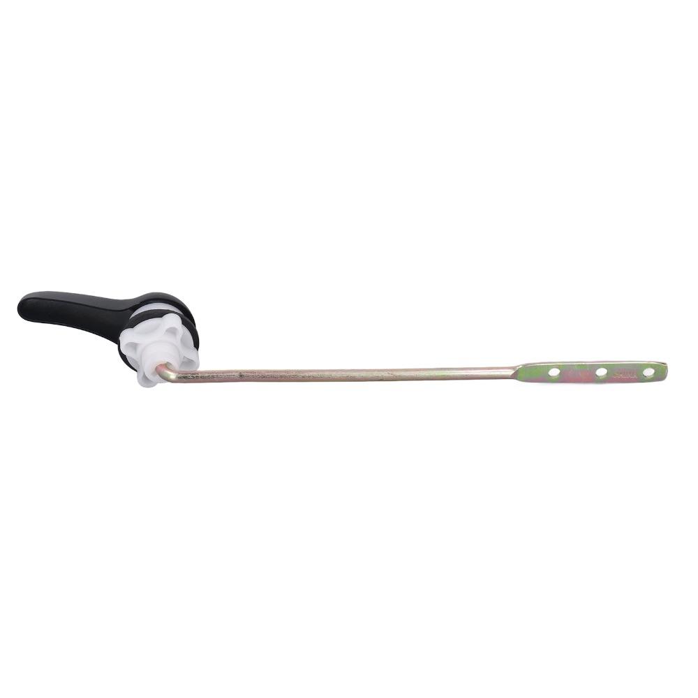 Black Toilet Lever Handle Zinc Alloy Toilet Tank Lever Toilet Flush Handle Toilet Flush Repair