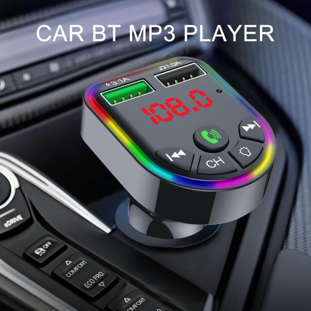 Автомобильное зарядное устройство для мобильного телефона X3 с FM-передатчиком Bluetooth