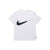 Sportswear Swoosh Casual Round Neck Logo Pocket Short Sleeve T-Shirt Men Tops White DJ4134-100