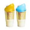 Portable Cereal Cup Dual Compartment Leak-Proof Container for Milk Cereal BPA-Free Plastic To-Go Breakfast Cup for Commuters Students