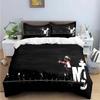 Exquisite Fashion M-Michael-Jackson Printing Bedding Set Duvet Cover Comforter Bed Youth Kids Girl Boys Birthday Gift